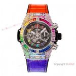 ZF Factory Clone Hublot Big Bang Unico Titanium Rainbow HUB1280 Watch